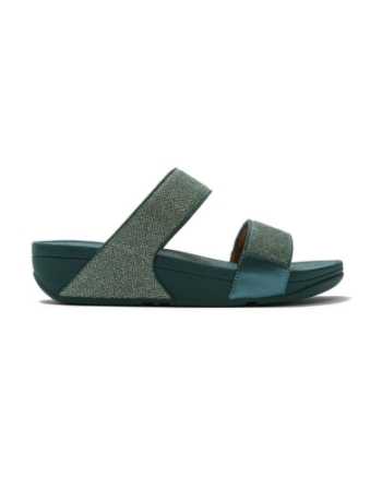 FitFlop Lulu Shimmerglitz deep ocean