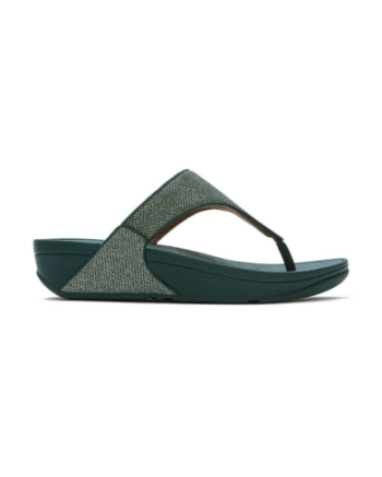 FitFlop Lulu Shimmerglitz deep ocean