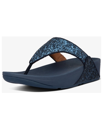 FitFlop Lulu Glitter Toe-Thongs midnight navy