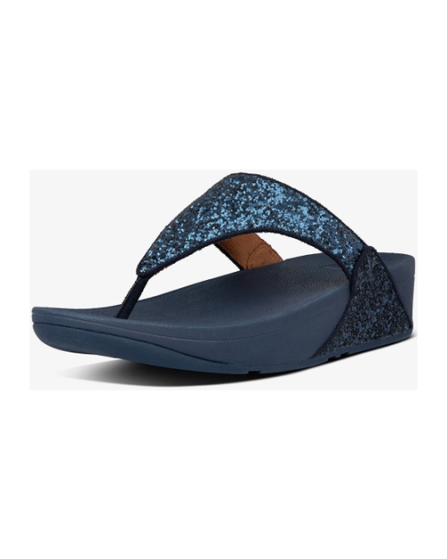 Lulu Glitter Toe-Thongs midnight navy
