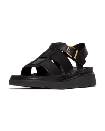 FitFlop Gen-FF Leather Fisherman all black