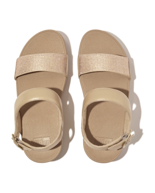Lulu Sandal-Hotfix latte beige