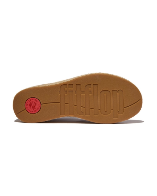 Platfforms Espadrille Leather Fisherman Wedge deep tan