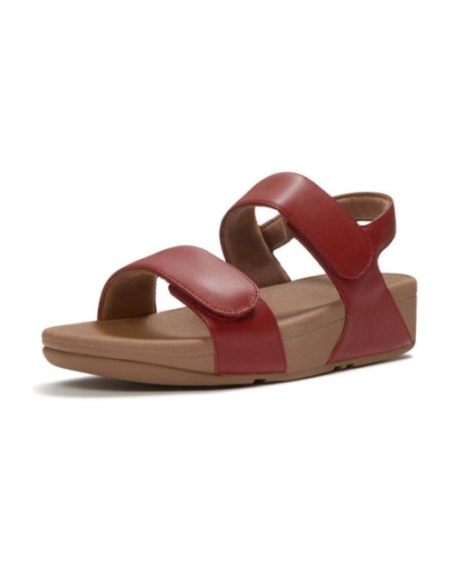 Lulu Adjustable Leather Back-Strap burnt berry