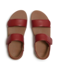 Lulu Adjustable Leather Back-Strap burnt berry