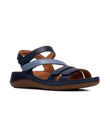 Clarks Cecily blue combi