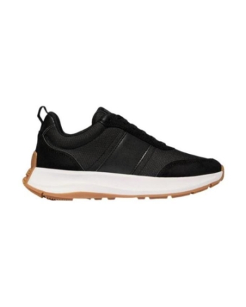 FitFlop F-Mode Flow Suede-Mix Flatform black