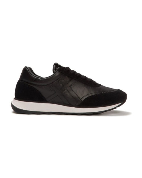 Retro-Q FF Metallic- Fabric/Suede Sneakers black
