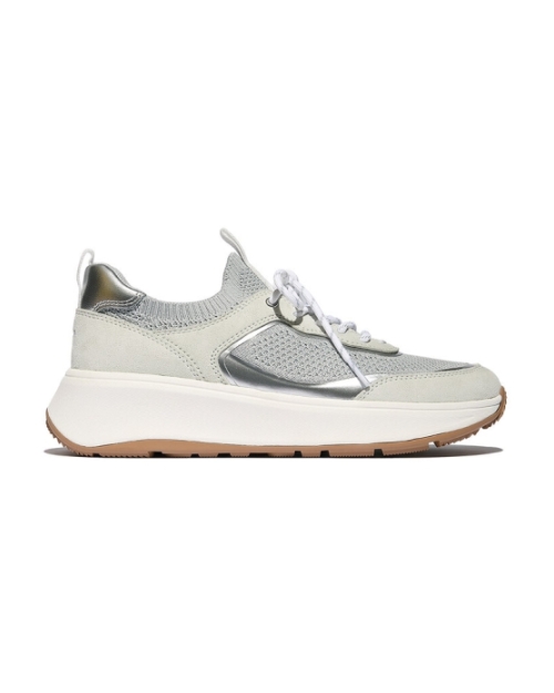 F-Mode Flatform Slip-On Laced urban white