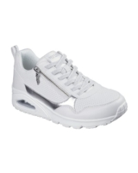 Uno Metallic Sliders white