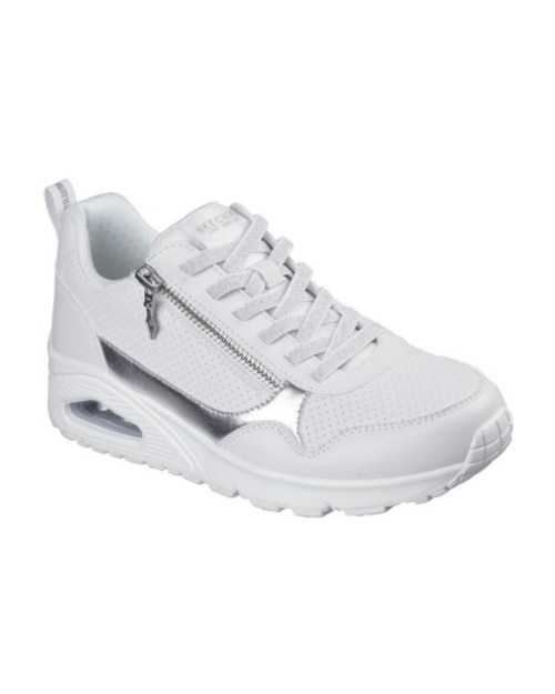 Uno Metallic Sliders white