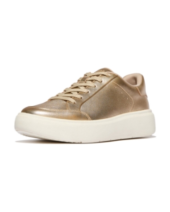 FitFlop Rtg Metallic platino
