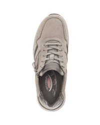 taupe nubuck leer fango/bronce