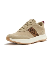 F-Mode Flow Leopard Trainers cappuccino