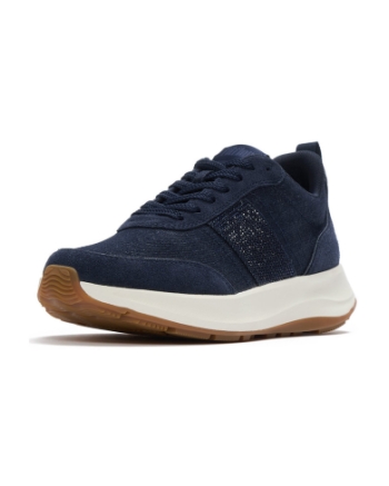 FitFlop F-Mode Flow Crystal dark denim