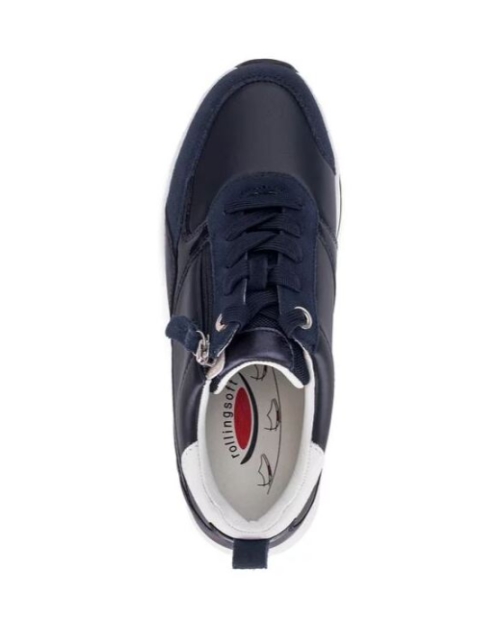 dark blue/weiss