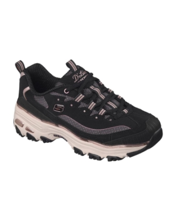 Skechers D'lites-Chrome Wave black/rose gold