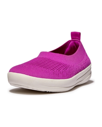 FitFlop Uberknit Slip-On Ballerina miami violet