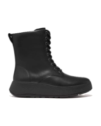 F-Mode Lace-Up Flatform all black