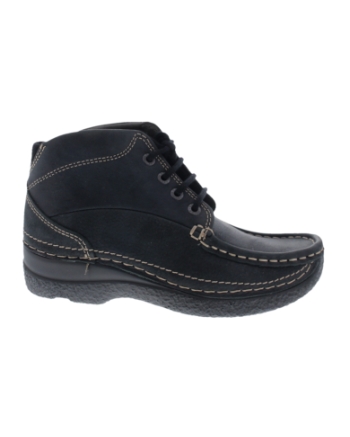 Wolky Roll Shoot zwart nubuck black