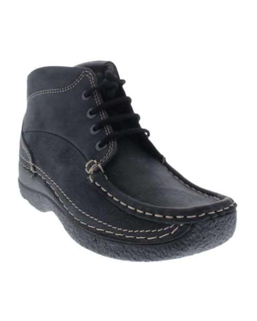 Roll Shoot zwart nubuck black