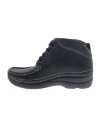 Roll Shoot zwart nubuck black