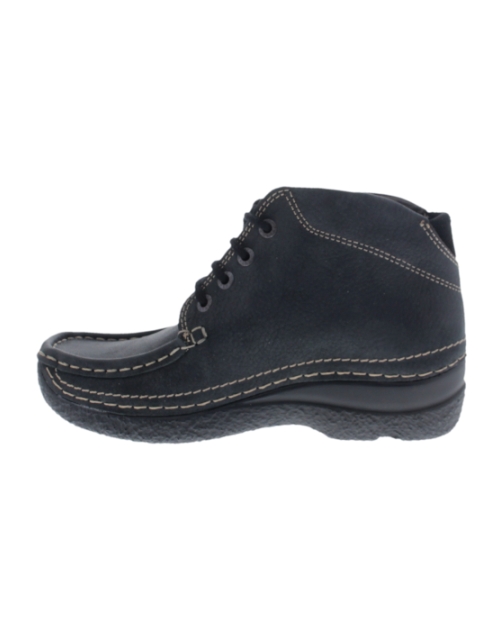 Roll Shoot zwart nubuck black