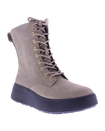 FitFlop F-Mode Lace-Up Flatform taupe