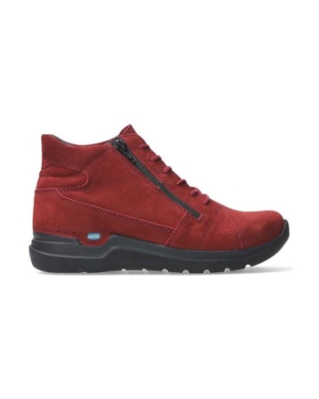 Wolky Why cherry red