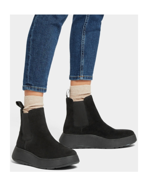 F-Mode Flatform Chelsea all black