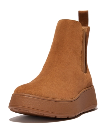 FitFlop F-Mode Flatform light tan