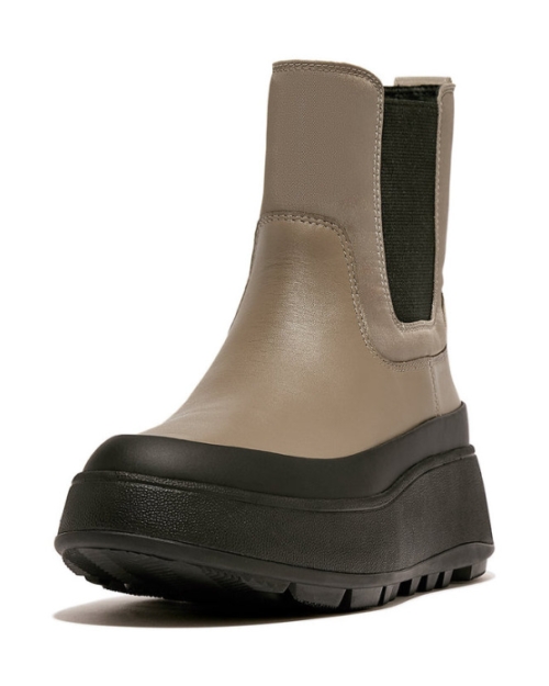 F-Mode Water-Resistant Flatform Chelsea minky grey