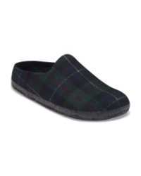 Amsterdam Wrapped Dip green navy plaid