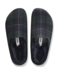 Amsterdam Wrapped Dip green navy plaid