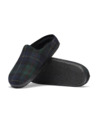 Amsterdam Wrapped Dip green navy plaid