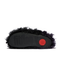 Shuv X Roksanda Curly-Shearling Clogs black/ink