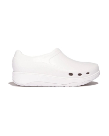 FitFlop Industrial Clog/Urban White urban white