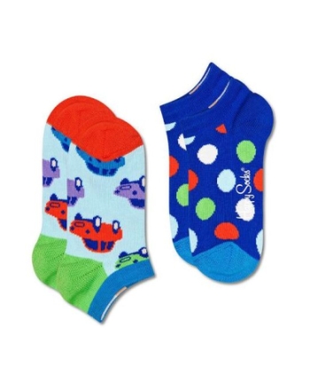 Happy Socks 2-Pack Kinds Car Low Sock divers