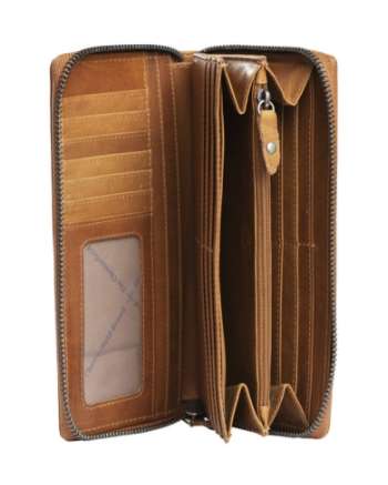 The Chesterfield Brand Ladies Wallet Halle cognac