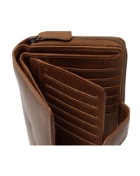 Ladies Wallet Charlotte cognac