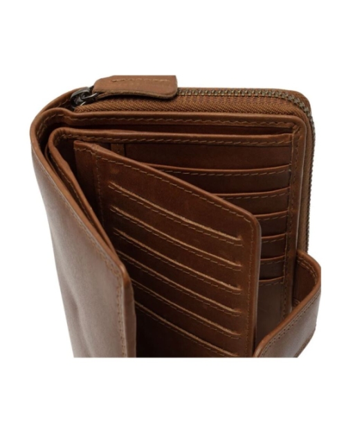 Ladies Wallet Charlotte cognac