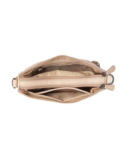 Schoudertas Irving beige