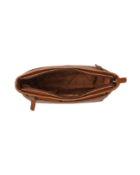 Schoudertas Mumbai cognac