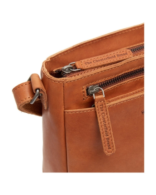 Schoudertas Mumbai cognac
