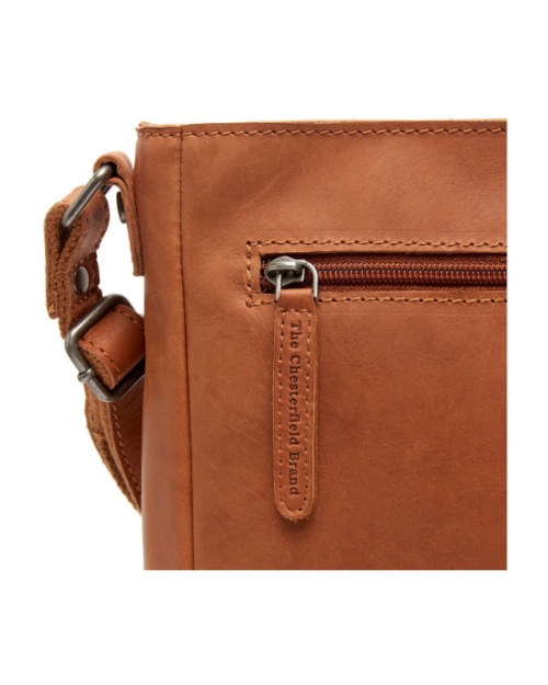 Schoudertas Mumbai cognac