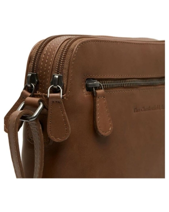 The Chesterfield Brand Schoudertas Nebraska cognac