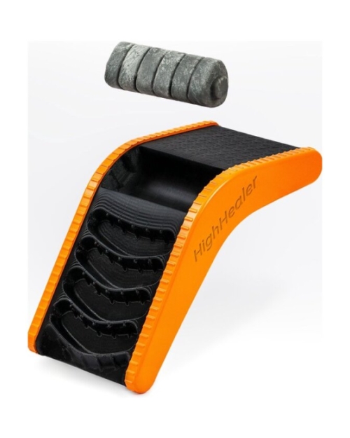 Highhealer - ook te huur 5 euro per week! Anti hielspoor trainer. kleurloos