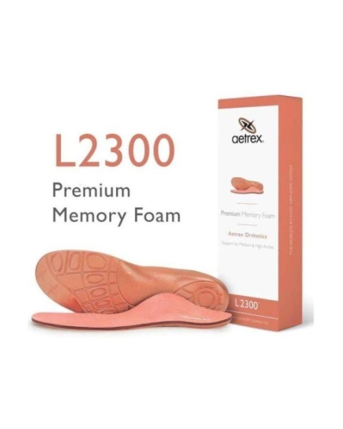 Lynco Premium Memory Foam Womenvoor gemiddelde tot hoge voetboog met memory foam kleurloos