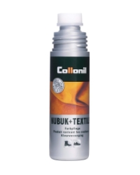 Nubuck & textile depper Zwart