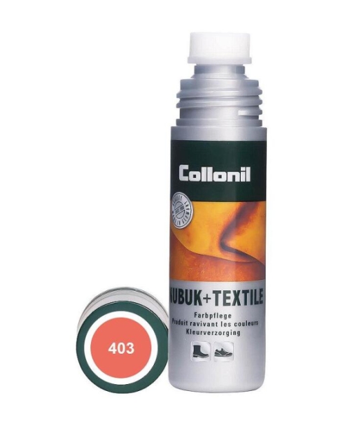 Nubuck en Textile depper 100 ml koralle